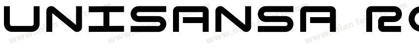 unisansa regular字体转换